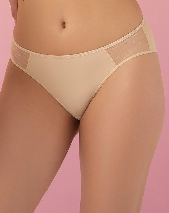 Twiggy Slip A Vita Bassa Nude 02723 ULTIME TAGLIE PRONTA CONSEGNA-ARTICOLO IN SVENDITA FINALE-NON SOGGETTO A RESI O CAMBI