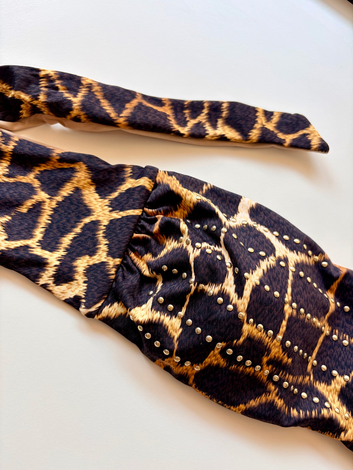 Fascia Costume Leopardata Con Brillantini Vacanze Italiane ULTIME TAGLIE PRONTA CONSEGNA