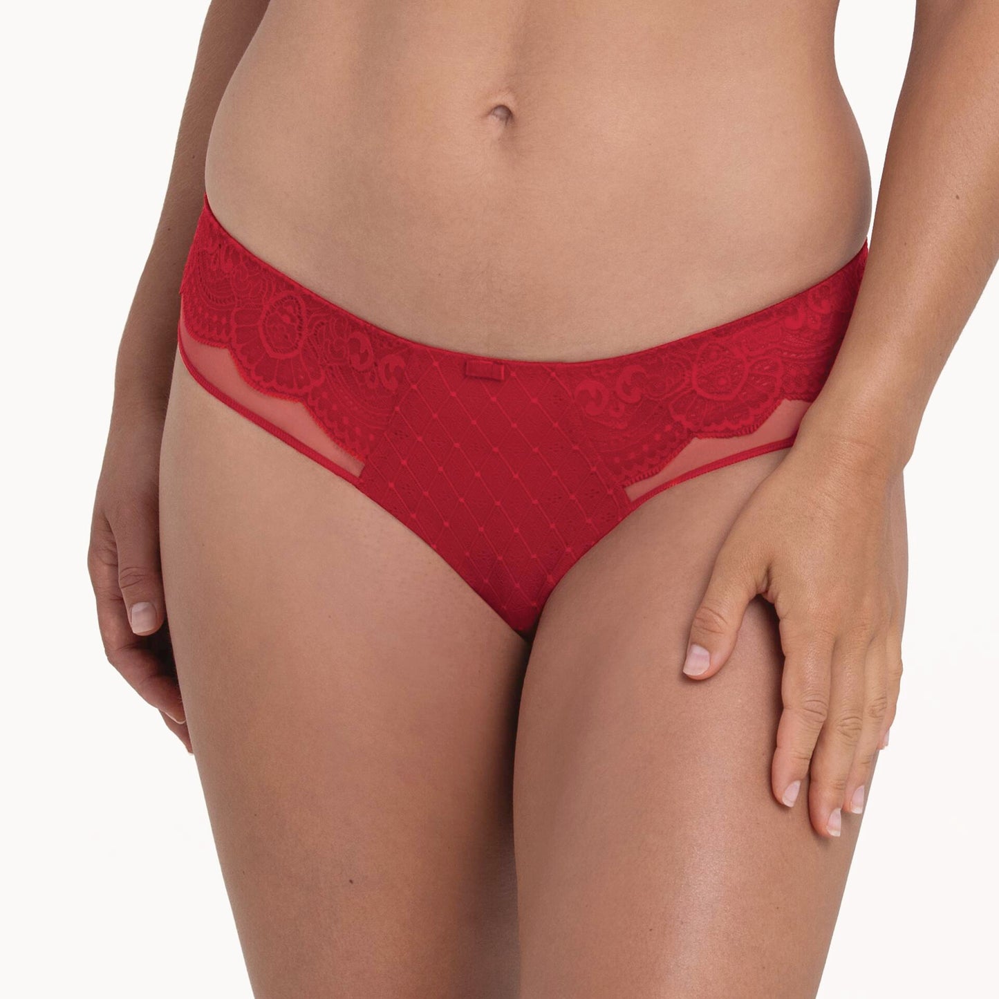 Selma Slip Medio Rosso