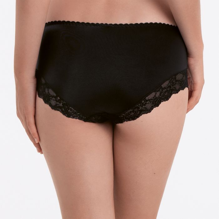 Bobette Slip A Vita Alta Contenitivo Pizzo Nero 1389
