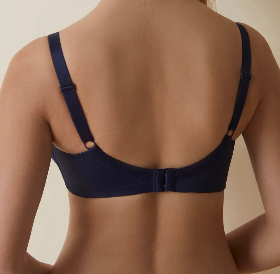 Reggiseno ESTELA senza ferretto Blu ULTIME TAGLIE PRONTA CONSEGNA-ARTICOLO IN SVENDITA FINALE-NON SOGGETTO A RESI O CAMBI