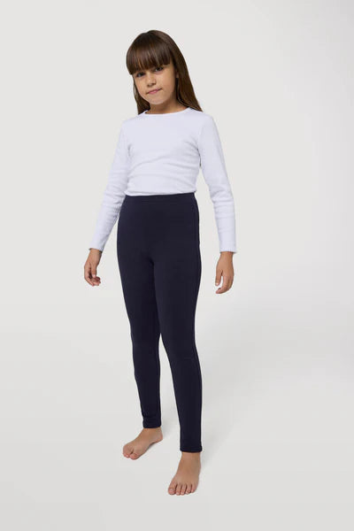Leggings in Cotone 33247 Marino