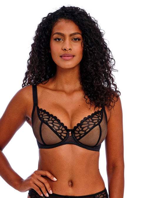 Loveland Bombshell Black Plunge Bra