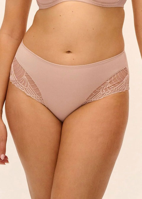 Adelle Slip A Vita Alta Nude