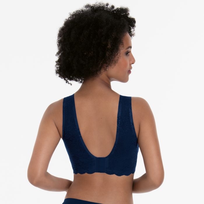 Essential Lace Bralette Blu Mare 5400