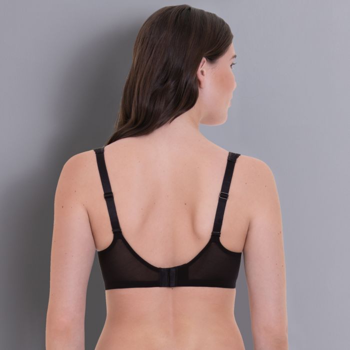 Selma Reggiseno Senza Ferretto Coppe Spacer Traspirante Nero 5631