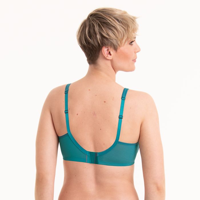 Fleur Reggiseno Senza Ferretto con Coppe Imbottite Light Smaragd 5456