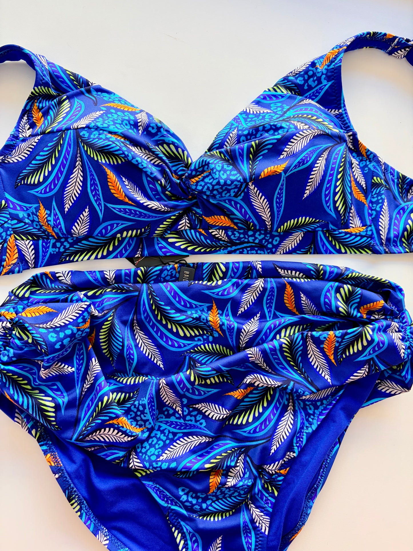 Bralette Costume Senza Ferretto Donatella Blu