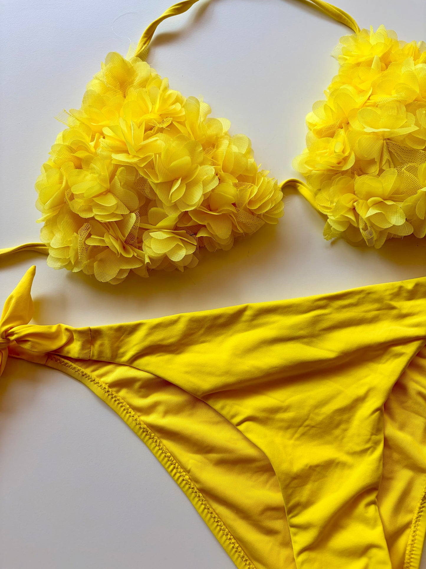 Slip Costume Con Laccetti Giallo Vacanze Italiane ULTIME TAGLIE PRONTA CONSEGNA
