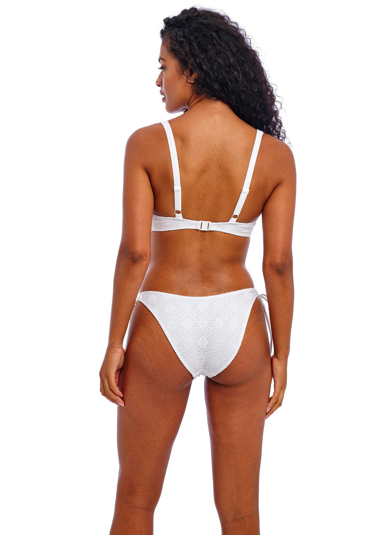 Nomad Nights Reggiseno Costume High Apex Bianco