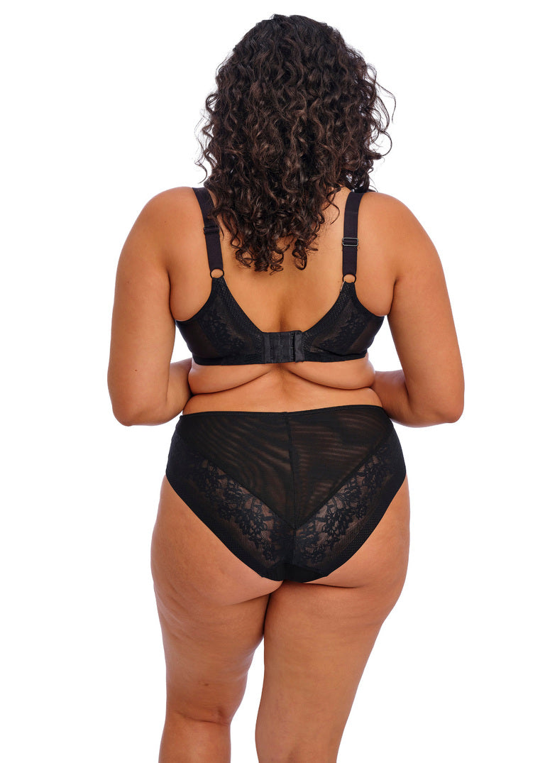 Nerina High Leg Brief Black