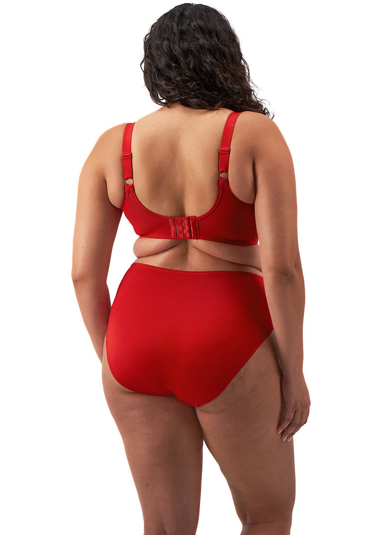 Reggiseno Minimizer Smooth Coppa Liscia Modellante con Ferretto Rosso
