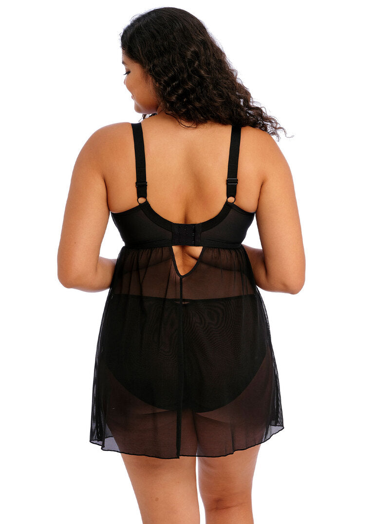 Sachi Sottoveste Con Reggiseno Soft Con Ferretto Incorporato Nero