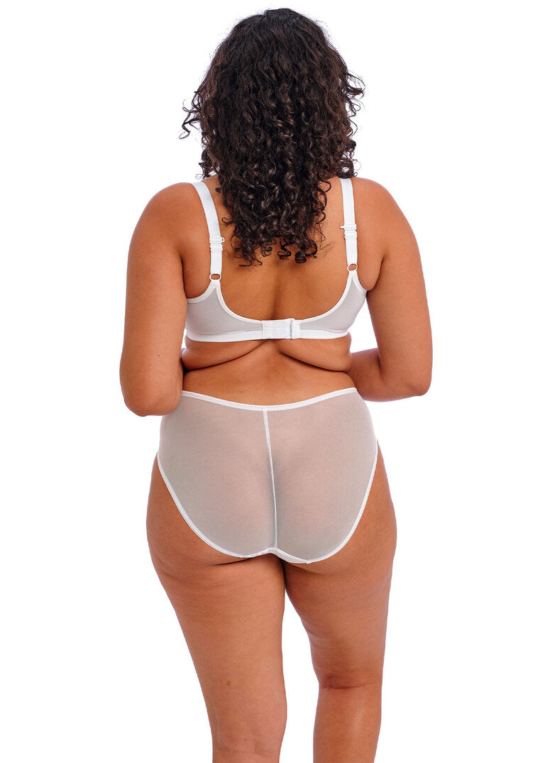 Reggiseno Matilda Plunge Bra Ideale Per Coppe Abbondanti con J-hook Bianco