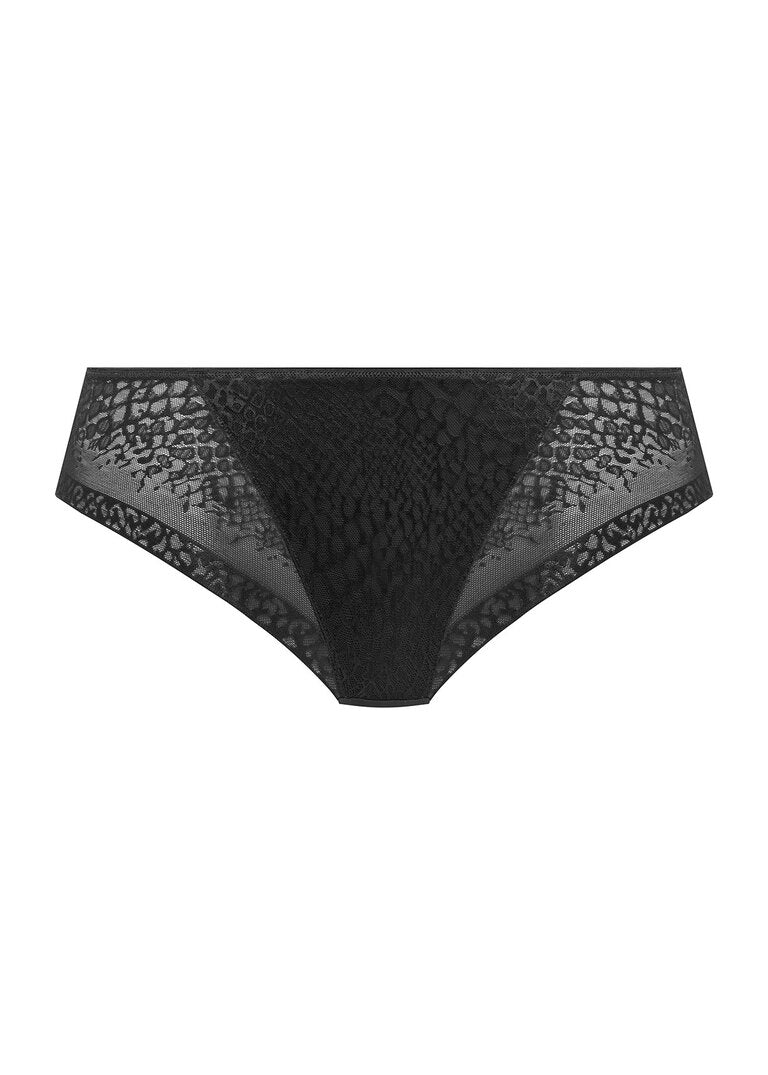 Envisage Slip A Vita Media Taglio Laser Nero