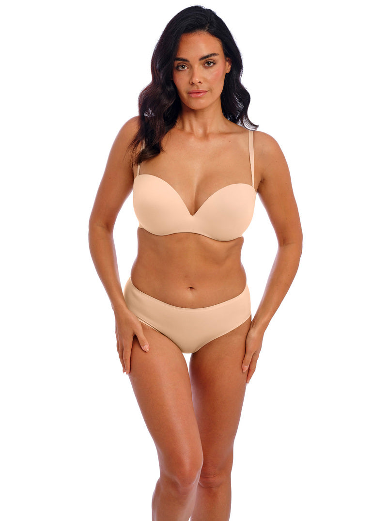 Ines Secret Strapless Bra Fascia Push-Up Nude
