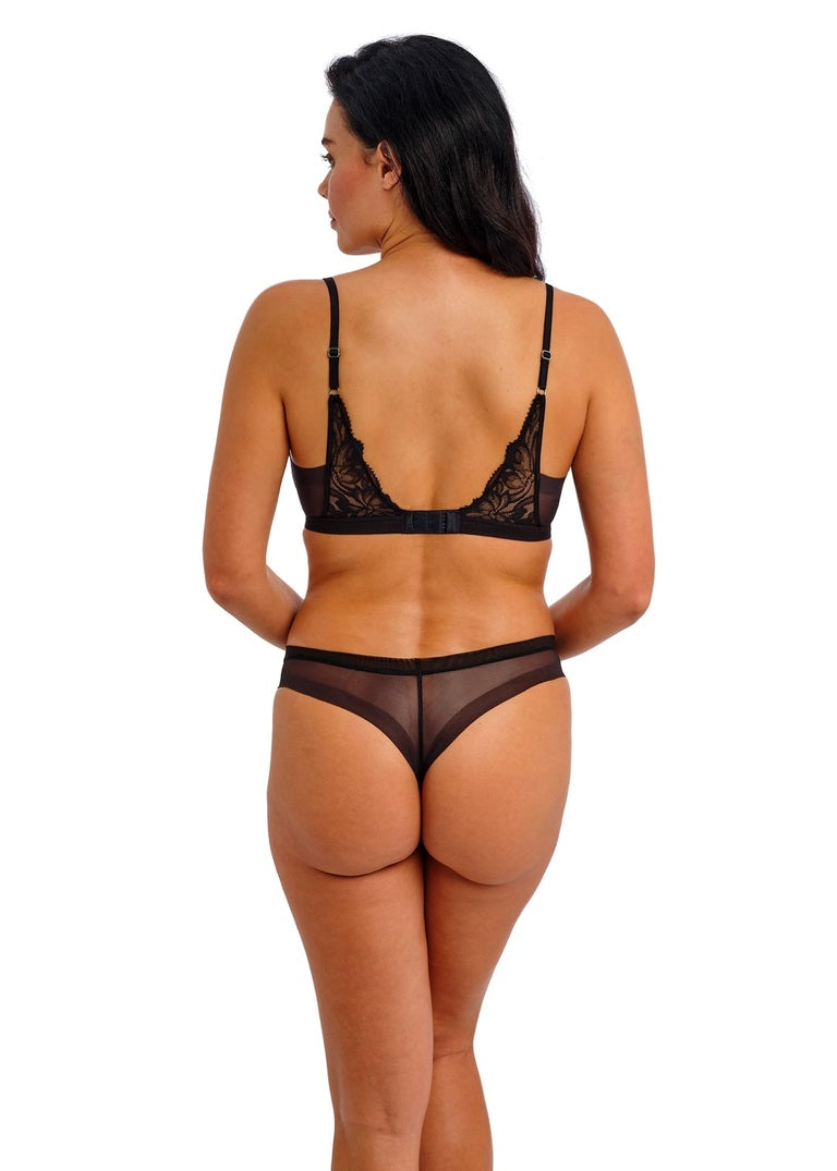 Wacoal Abellia Reggiseno Senza Ferretto Con Coppe Soft Nero