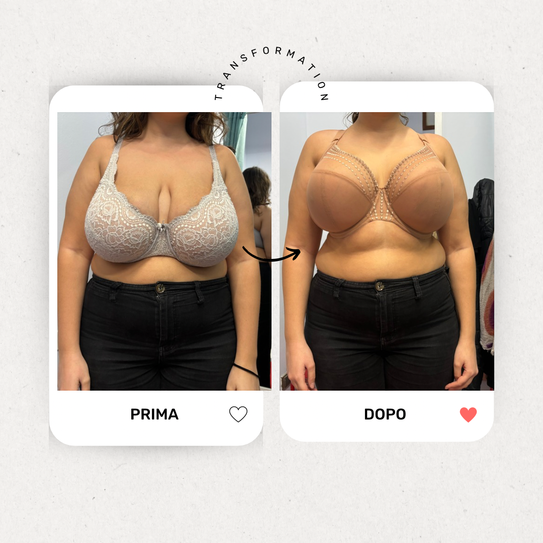 Consulenza Bra Fitting in Negozio – La tua taglia perfetta di reggiseno in un’ora