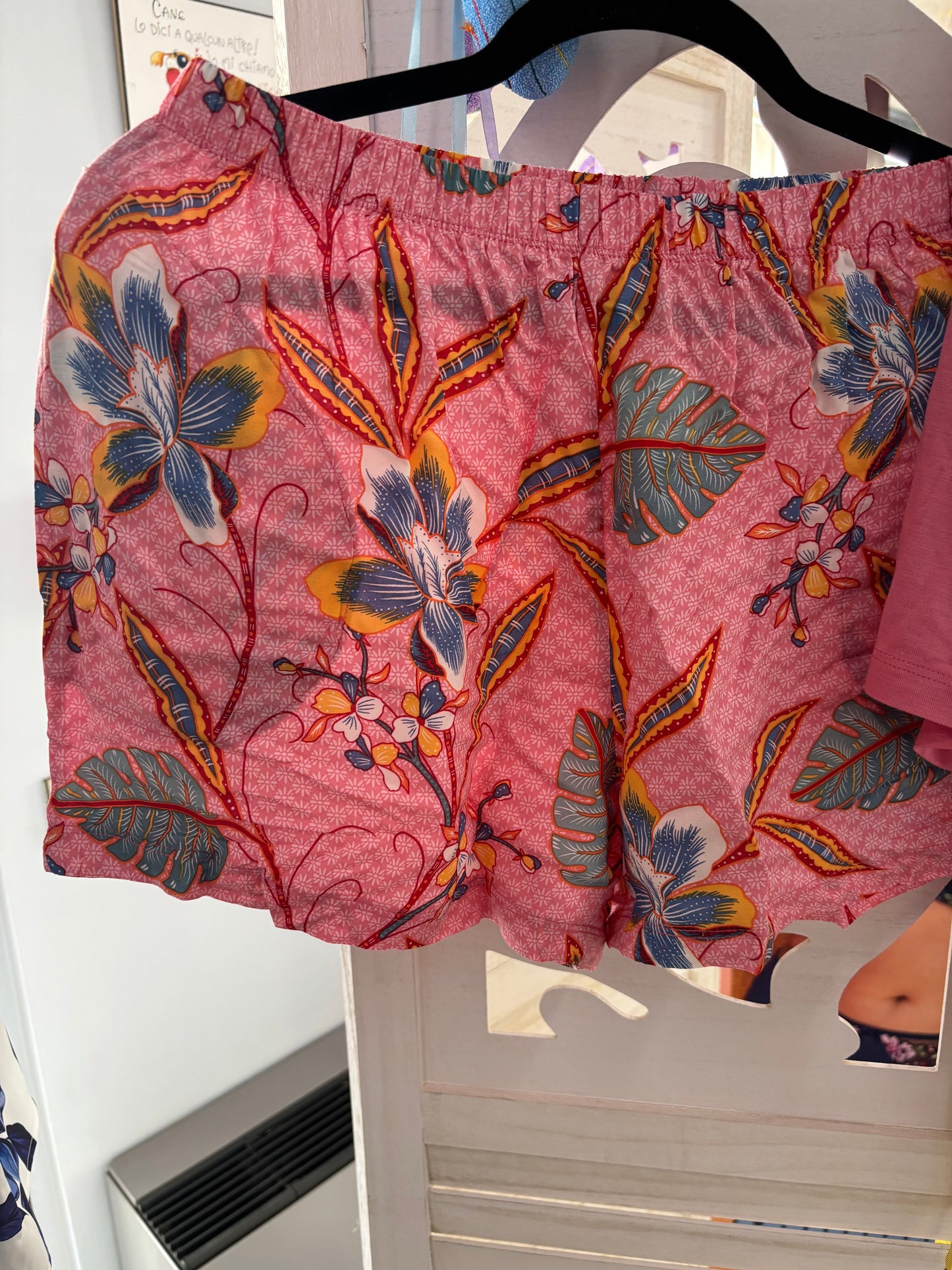 Pigiama estivo Pantaloncino e T-Shirt mezza Manica Modal N19072 ULTIME TAGLIE PRONTA CONSEGNA