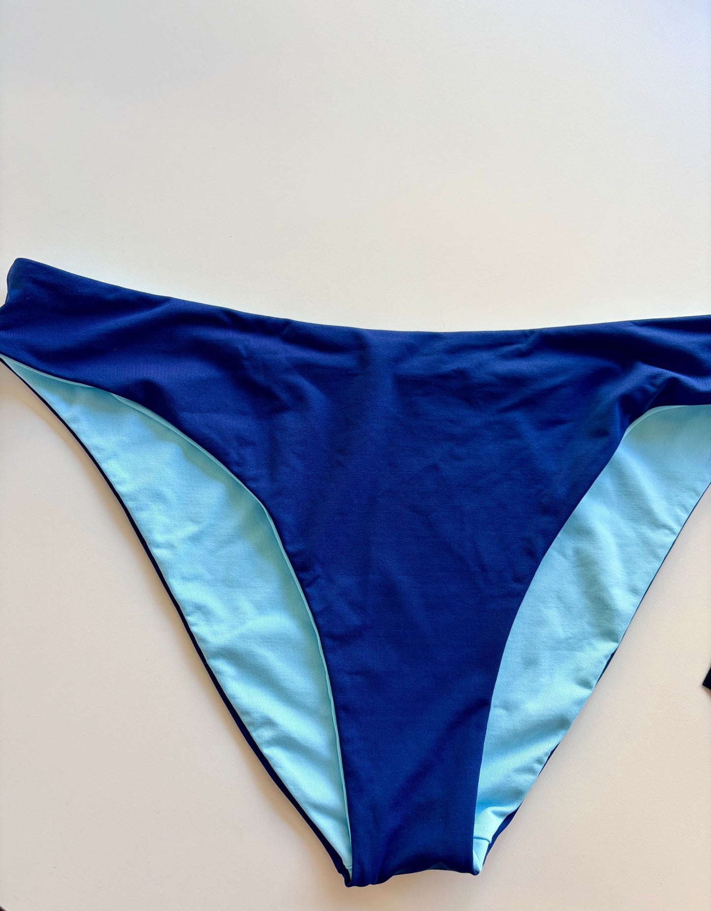 Slip Costume Double Face Azzurro/Blu