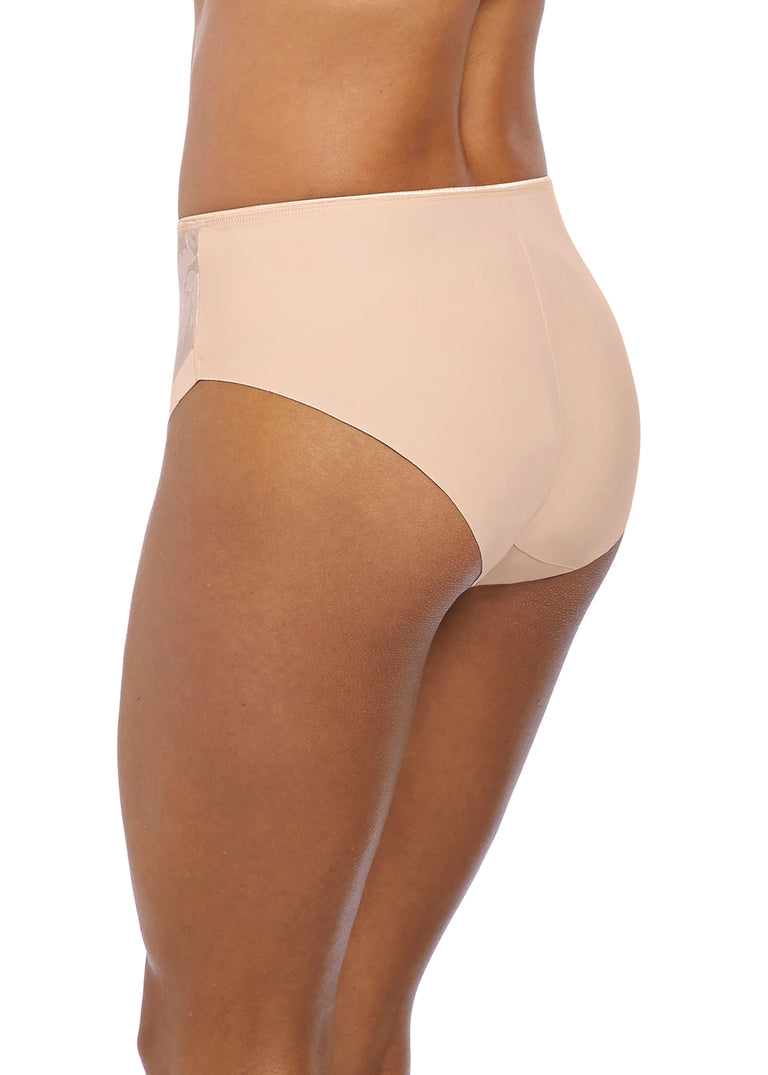 Illusion Natural Beige High Waist Brief