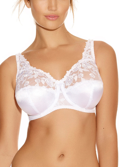 Belle White Full Cup