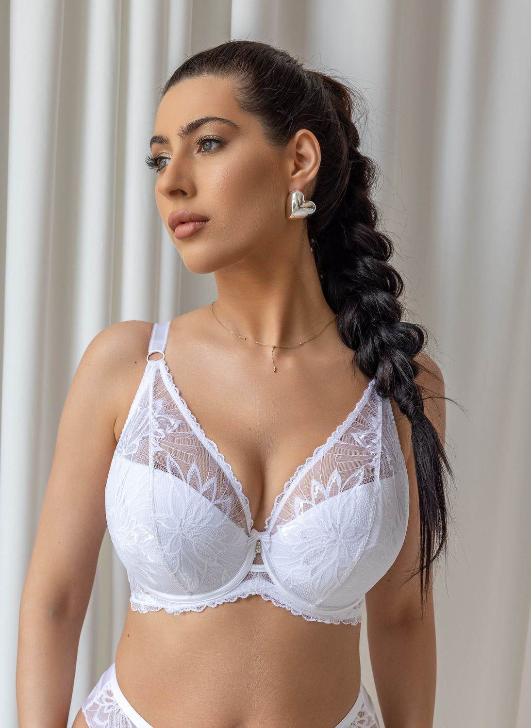 Crystal Bralette Con Ferretto E Coppe Preformate Push Up ULTIME TAGLIE PRONTA CONSEGNA