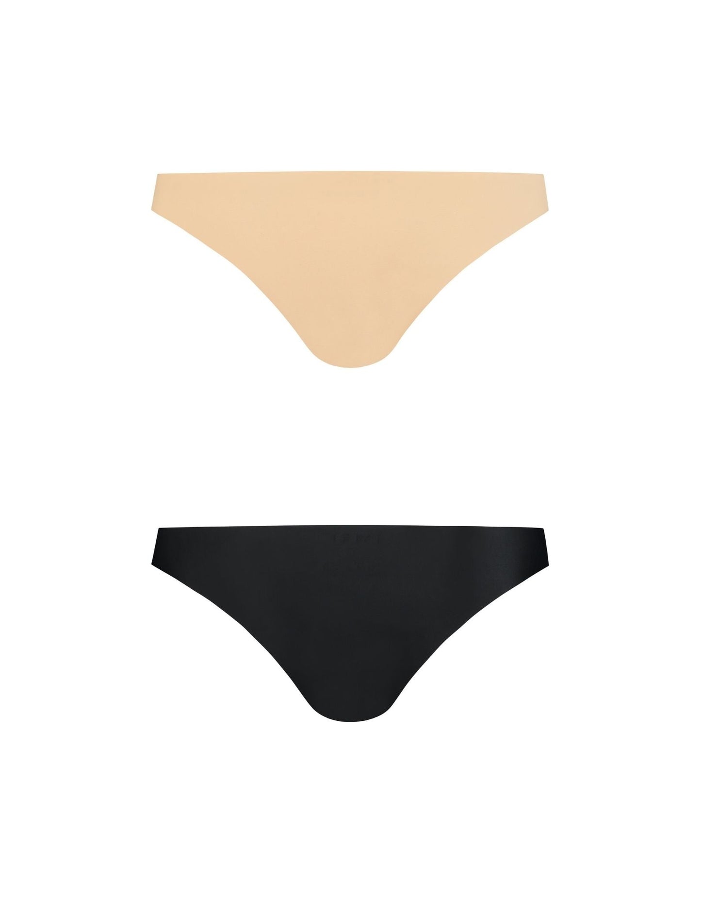 Byebra Bipack Brasiliana Taglio Laser - Due Paia - Una Nero Una Nude - ULTIME TAGLIE PRONTA CONSEGNA