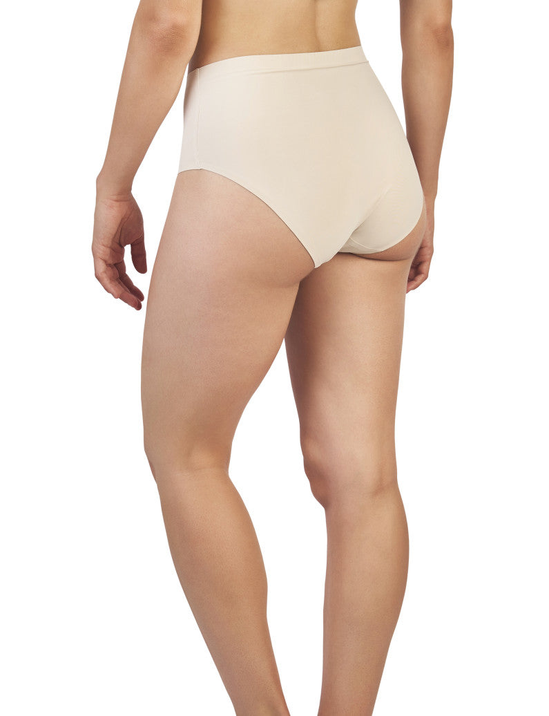 Bipack Due Slip A Vita Alta Leggermente Contenitivi Nude PB8202