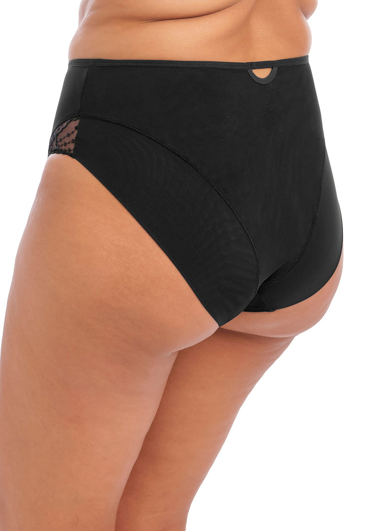 Priya Black Slip A Vita Alta