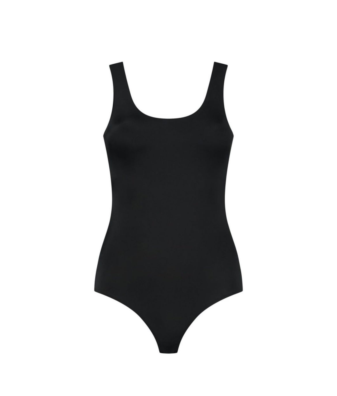 Body invisible senza cuciture Taglio Laser Coppette Estraibili Nero/Nudo