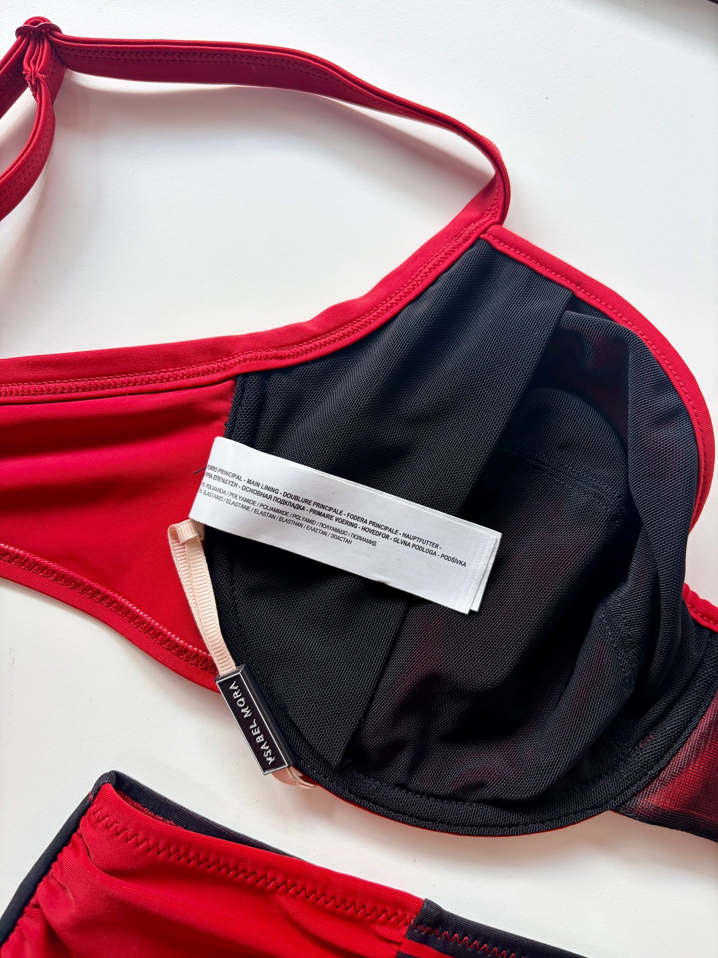 Reggiseno Costume Con Ferretto Rosso Mattone 81390
