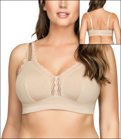 Dalis Bralette Cotone Senza Ferretto E Coppe Morbide Non Preformate