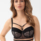 Joy Bralette Coppe Preformate Effetto Push Up con Laccetti Rimovibili e Spalline Multifunzione