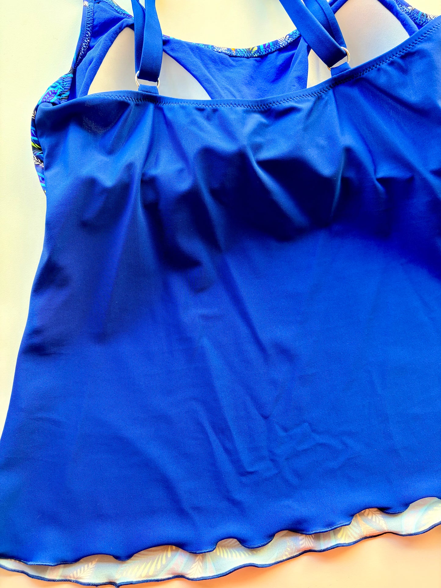 Morena Tankini Senza Ferretto Blu