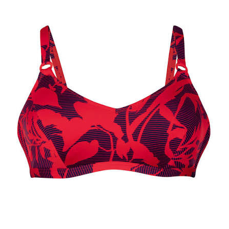 Alba Reggiseno Costume Rosso Senza Ferretto ULTIME TAGLIE PRONTA CONSEGNA