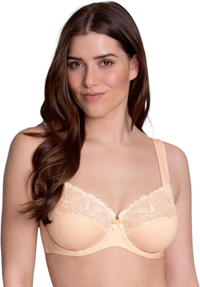 Reggiseno Lucia Anita con Ferretto e Coppa Soft Nero/Rose  - Prodotto in Svendita Finale