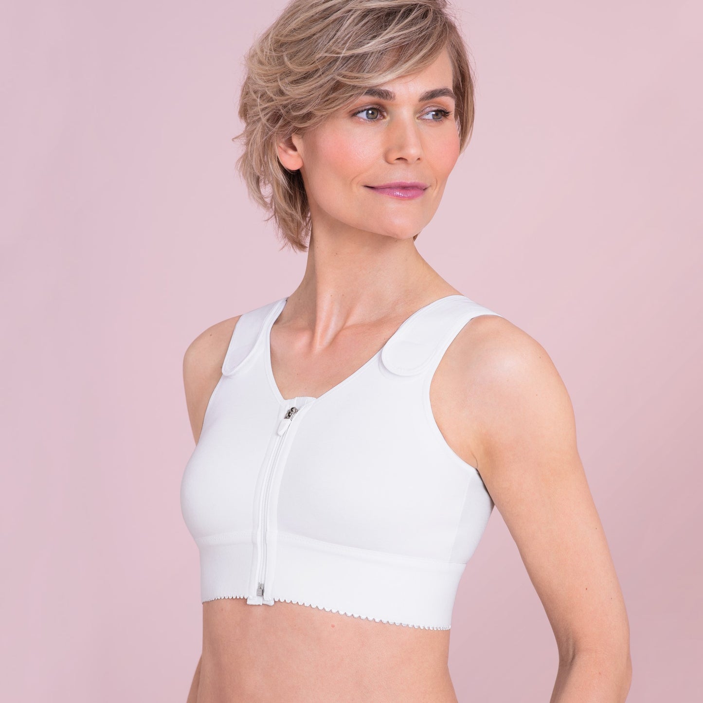 Marbella Reggiseno a Compressione Bianco 1094