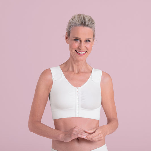 Munich Reggiseno Chiusura Anteriore Bianco 1164