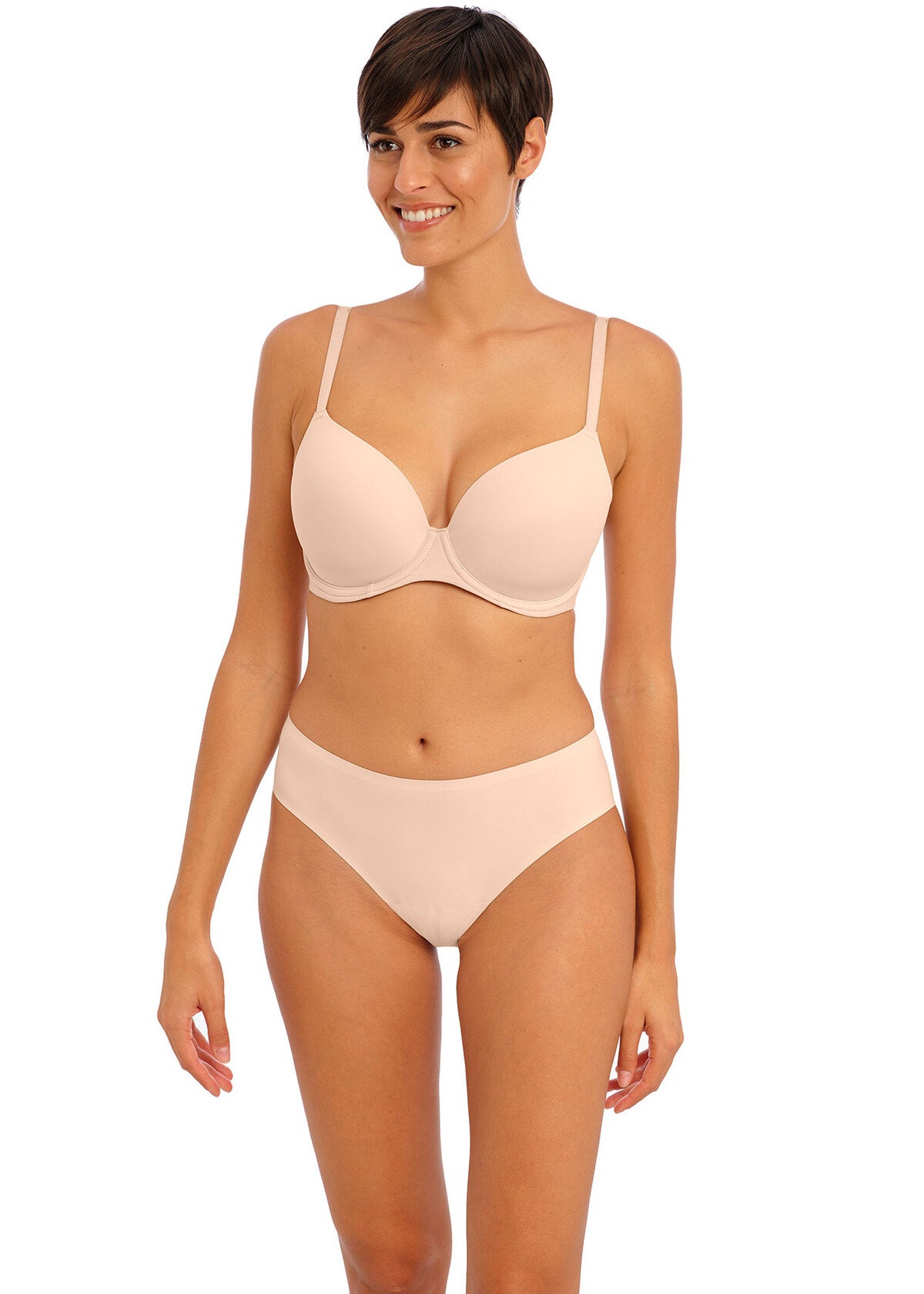 Undetected Natural Beige Moulded Bra
