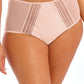 Elomi Matilda Slip A Vita Alta Leggermente Contenitivo Anche Taglie Curvy Pearl Blush