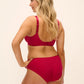 Fantasie Illusion Reggiseno Liscio e Minimizer con Ferretto e Side Support Rosso