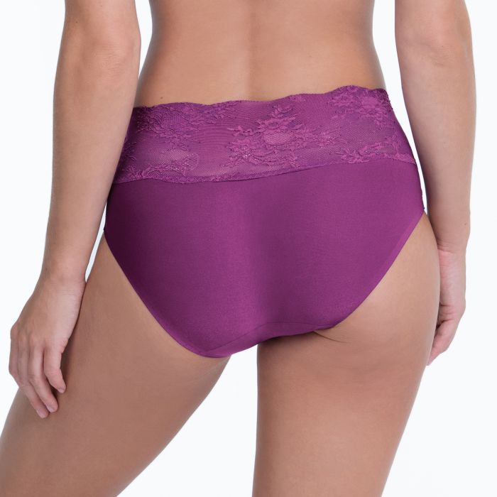 Essential Lace Slip A Vita Alta 1304 Magic Purple