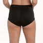 Claire Slip A Vita Alta Nero 1333 Coulotte Taglio Laser