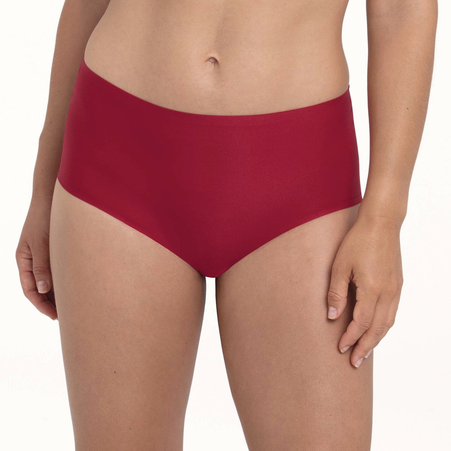 Essential Slip A Vita Alta Rosso 1343