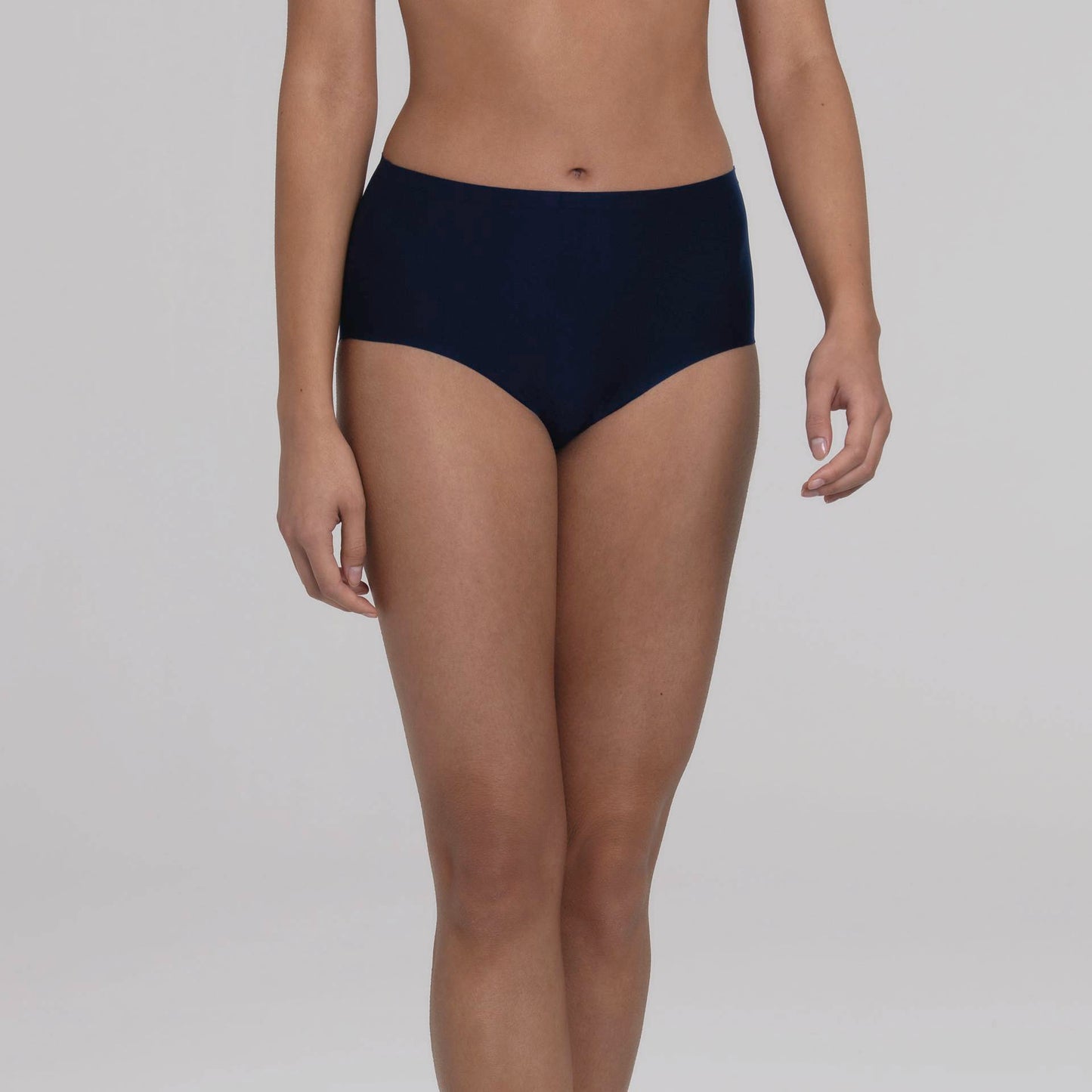 Essential Slip A Vita Alta Blu Mare 1343