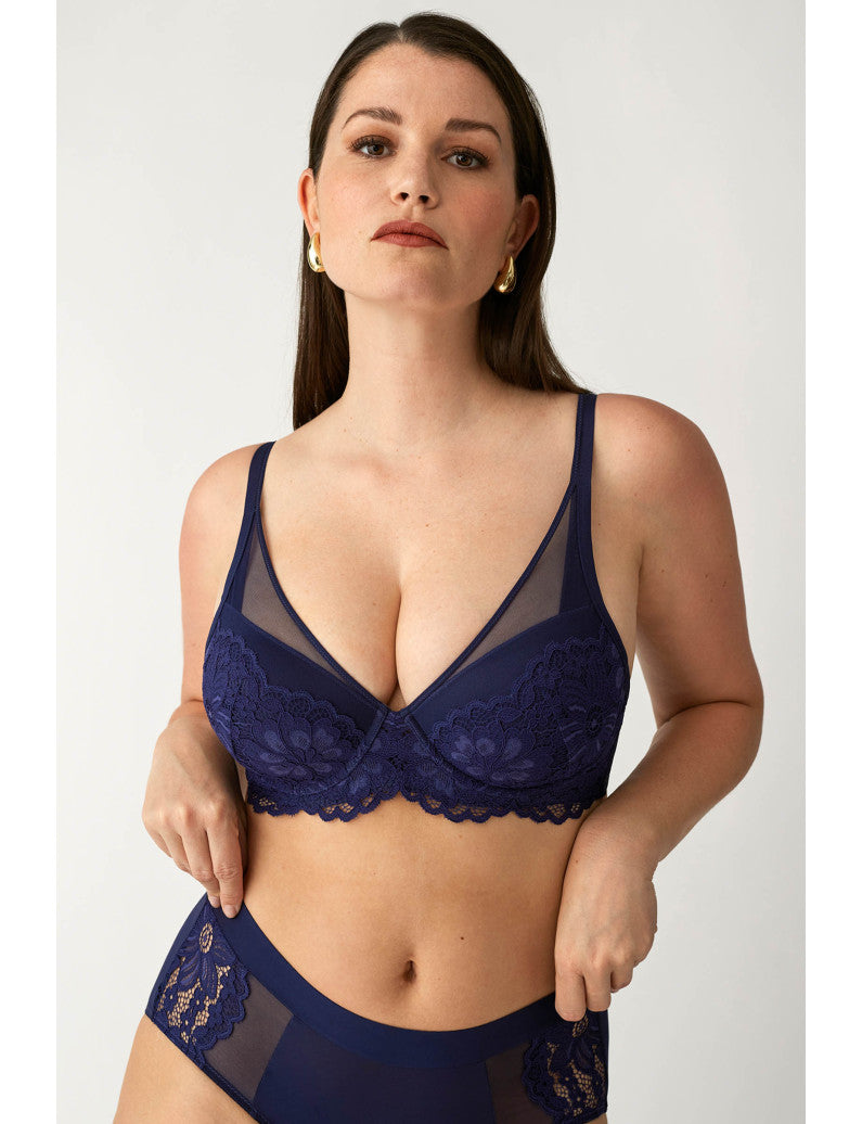 Bralette Con Ferretto E Coppe Preformate L6301