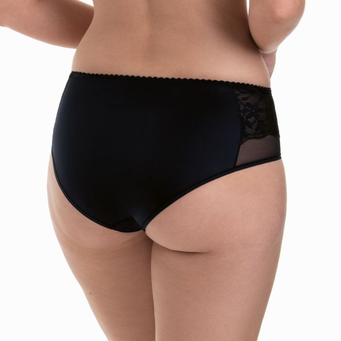 Sita Slip A Vita Alta Nero 1366
