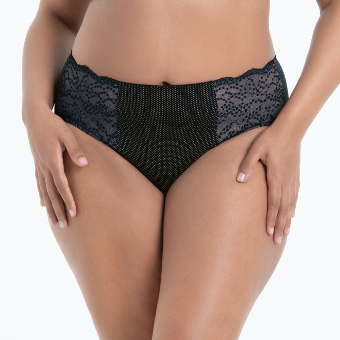 Orely Slip A Vita Midi Nero 1382
