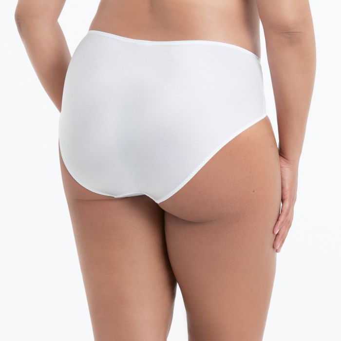 Orely Slip A Vita Midi Bianco 1382